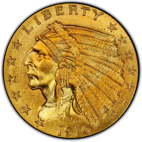 Indian Head $2.50 gold coin